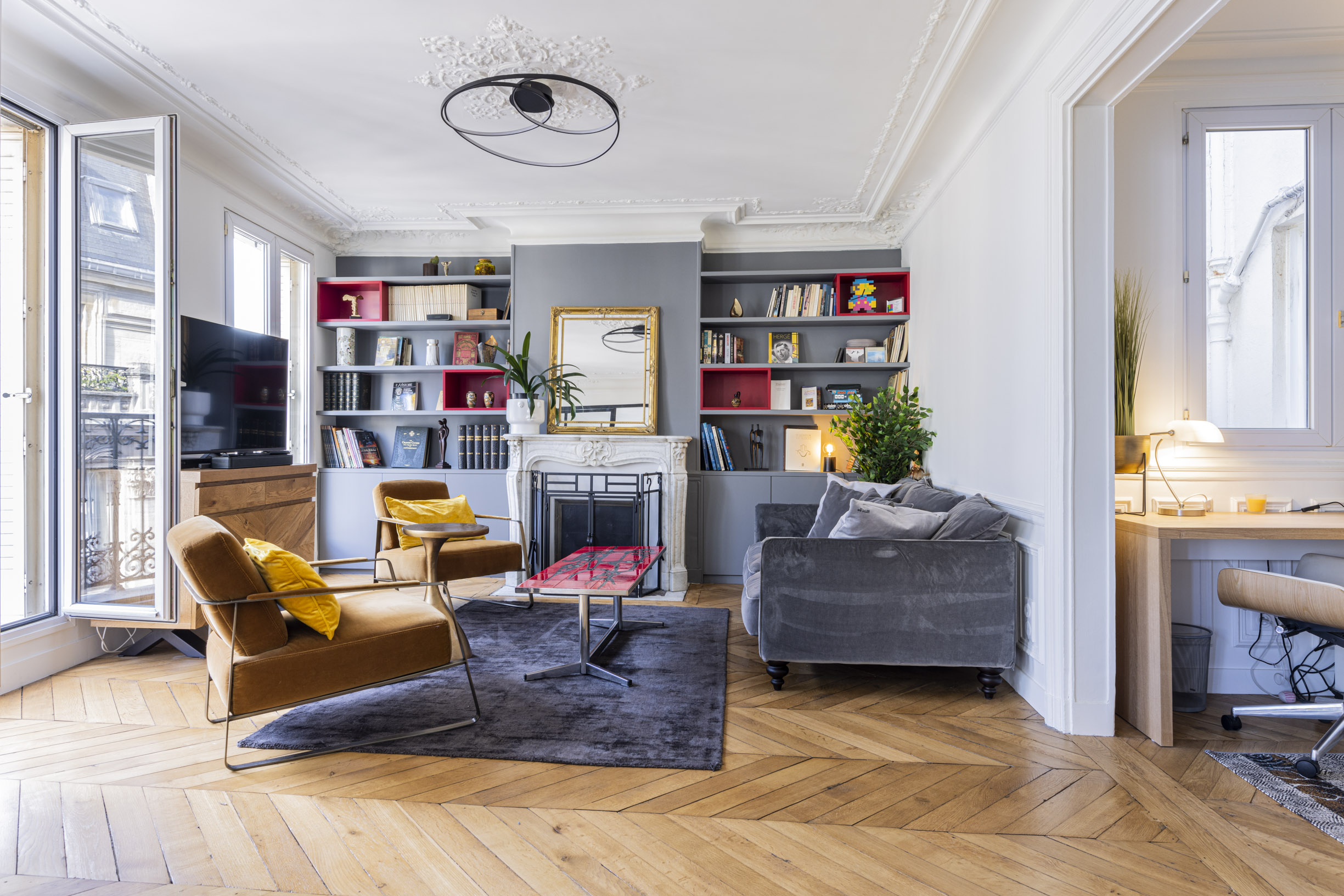 confiez la rénovation de votre appartement haussmannien à paris 75009 à des experts. prestation sur mesure, respect du cachet ancien et modernité pour un résultat haut de gamme.